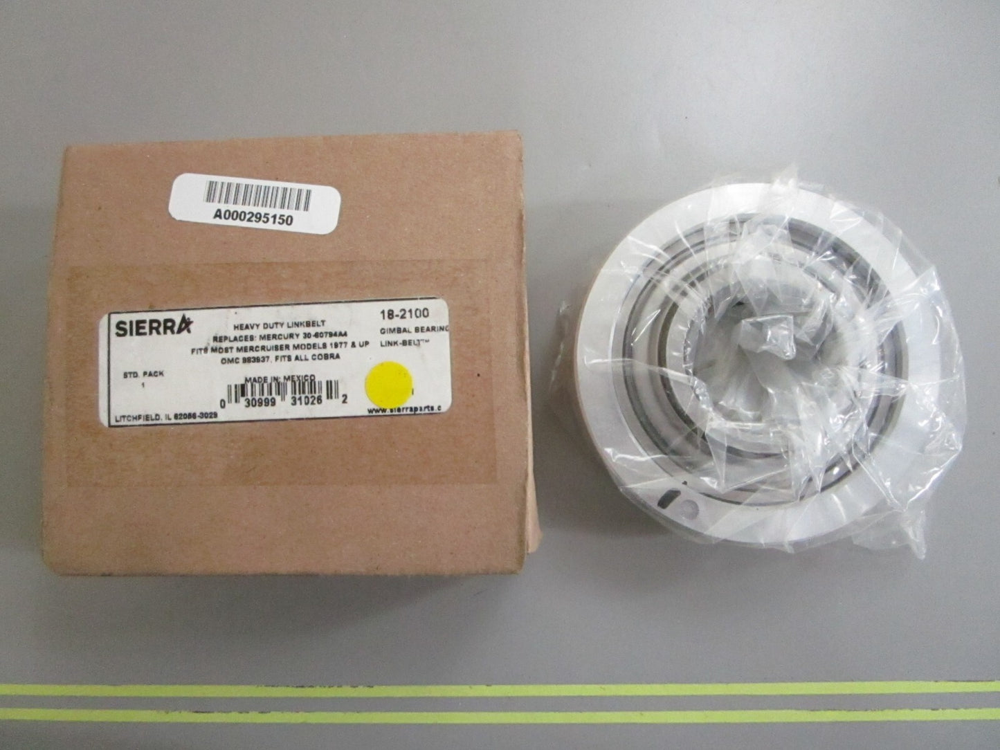 *NEW* 0820 Sierra Gimbal Bearing 18-2100 Replaces: 30-60794A4