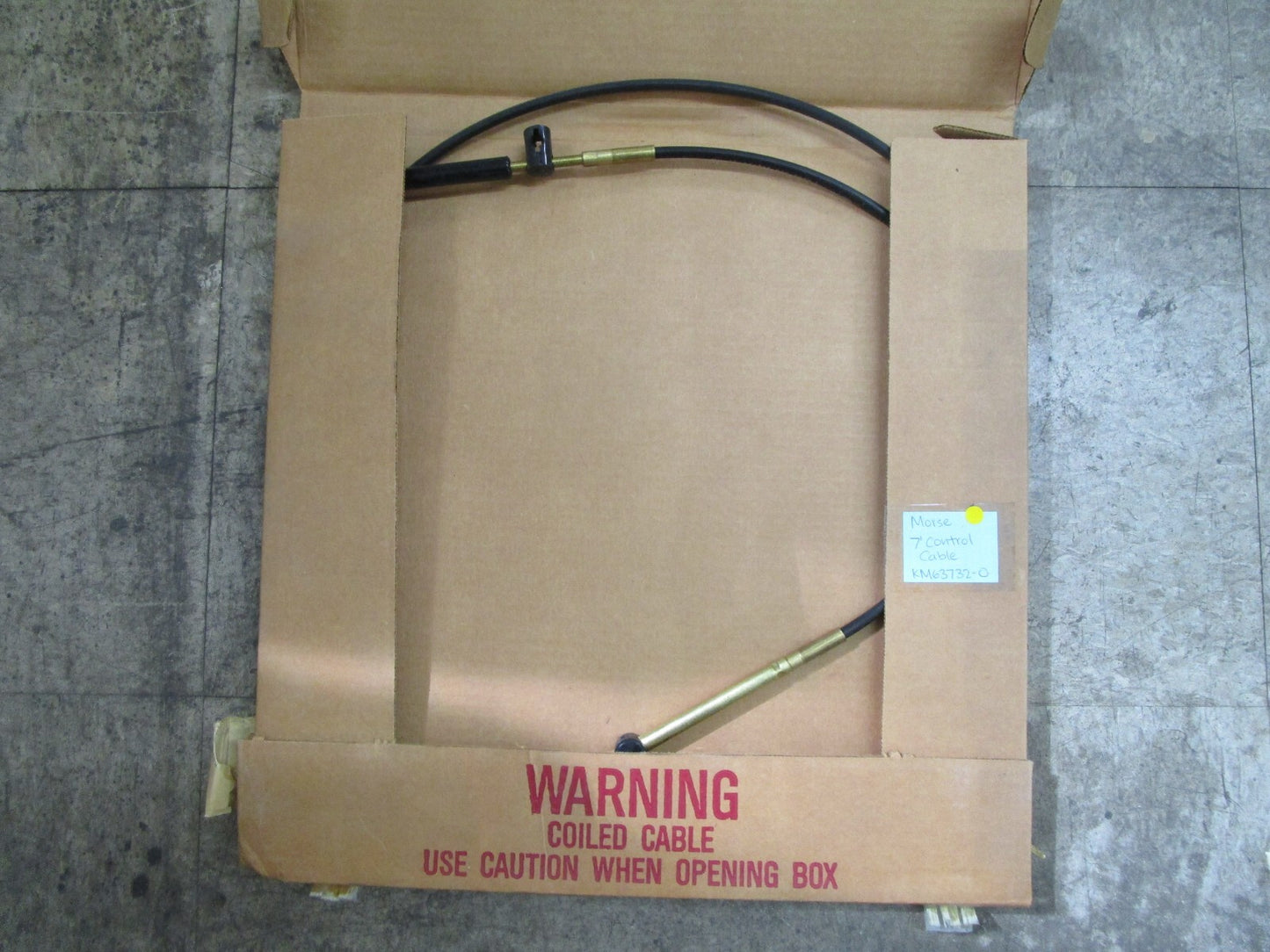 *NEW* 0820 Morse Controls 7' Control Cable KM63732-0