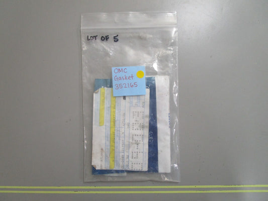 *NEW OEM* (LOT OF 5) 0810 OMC Johnson Evinrude Gasket 352165 0352165