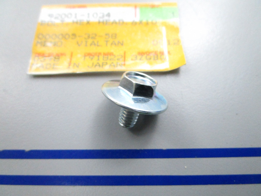 NEW OEM Kawasaki 92001-1034 6 x 10 Hexagon Head Bolt 0810