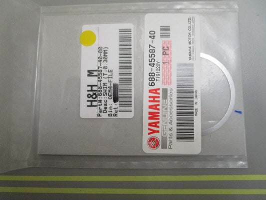*NEW OEM* 0810 Yamaha (T:0.30MM) Shim 688-45587-40-00
