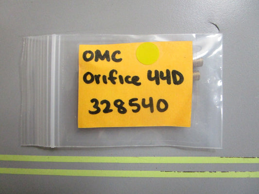 *NEW OEM* 0810 OMC Johnson Evinrude Orifice 44D 328540 0328540