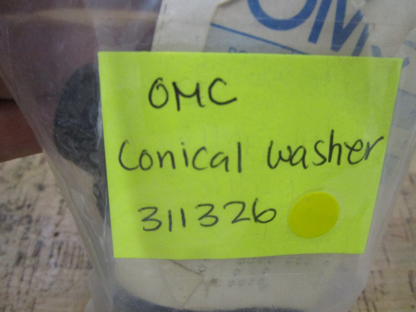 *NEW OEM* (LOT OF 2) 0750 OMC Johnson Evinrude CONICAL WASHER 311326 0311326