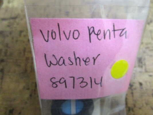 *NEW OEM* (LOT OF 2) 0750 Volvo Penta WASHER 897314