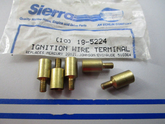 NEW (LOT OF 5) 18-5224 Replaces: 510364 Sierra Ignition Wire Terminal 0810