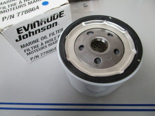 *NEW OEM* 0810 OMC Johnson Evinrude Oil Filter 778864 0778864