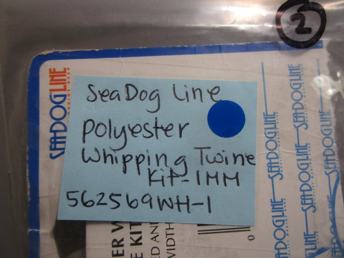 *NEW* 0810 Sea-Dog Line 1MM Polyester Whipping Twine Kit 562569WH-1