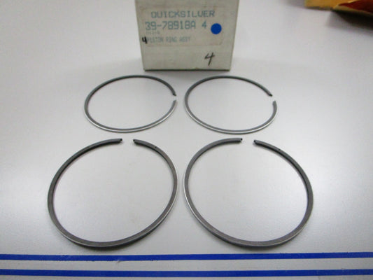 *NEW OEM* 0810 Mercury Quicksilver 4 Piston Ring Assembly 39-78918A 4
