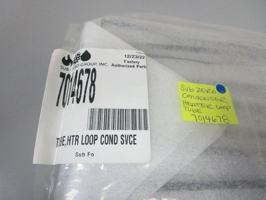 *NEW OEM* 0720 Subzero Condenser Heater Loop Tube 7014678