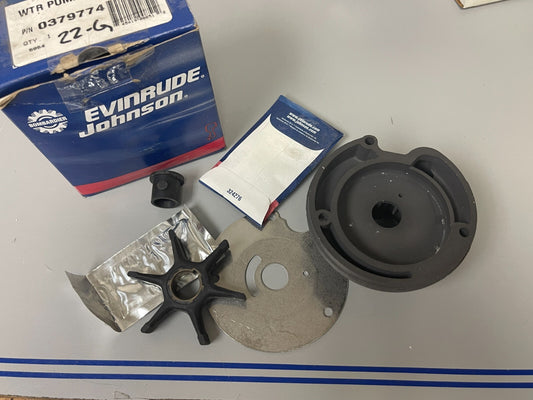 *NEW OEM* 0810 OMC Johnson Evinrude Water Pump Kit 379774 0379774