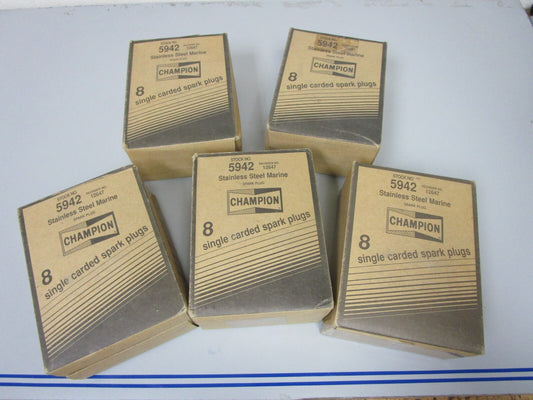 *NEW OEM* (LOT OF 40) 0720 Champion Spark Plug 5942