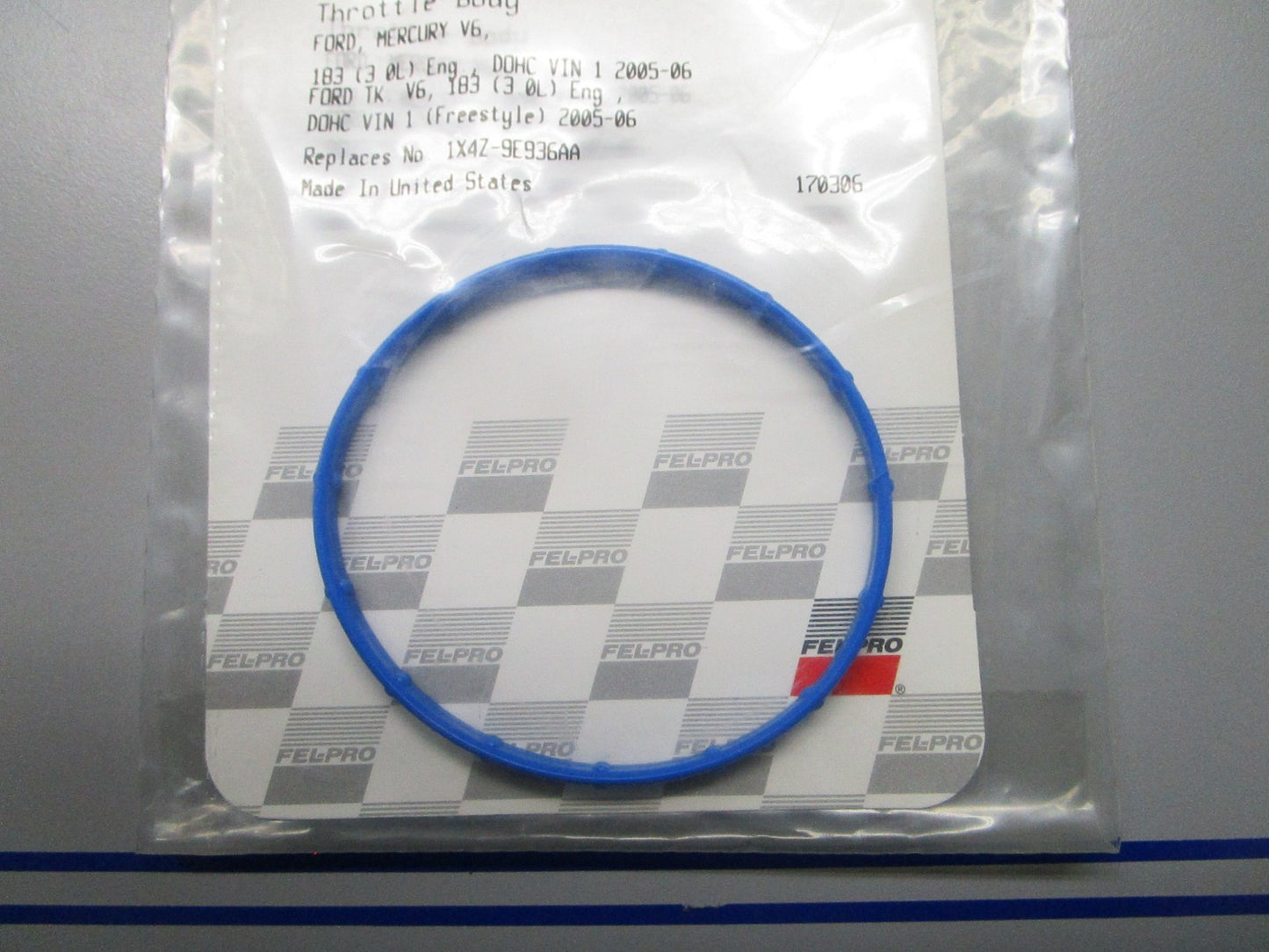 *NEW* 0810 Fel-Pro Throttle Body Gasket 61377 Replaces: 1X4Z-9E936AA