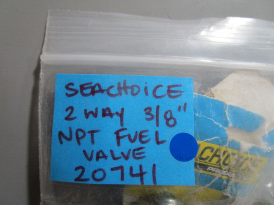 *NEW* 0770 Seachioice 2 Way 3/8 NPT Fuel Valve 20741