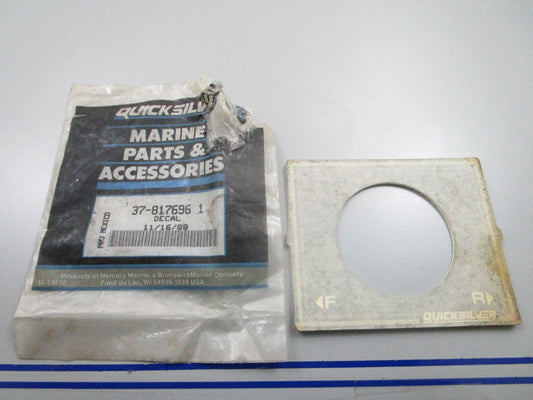 *NEW OEM* 0810 Mercury Quicksilver Decal 37-817696 1