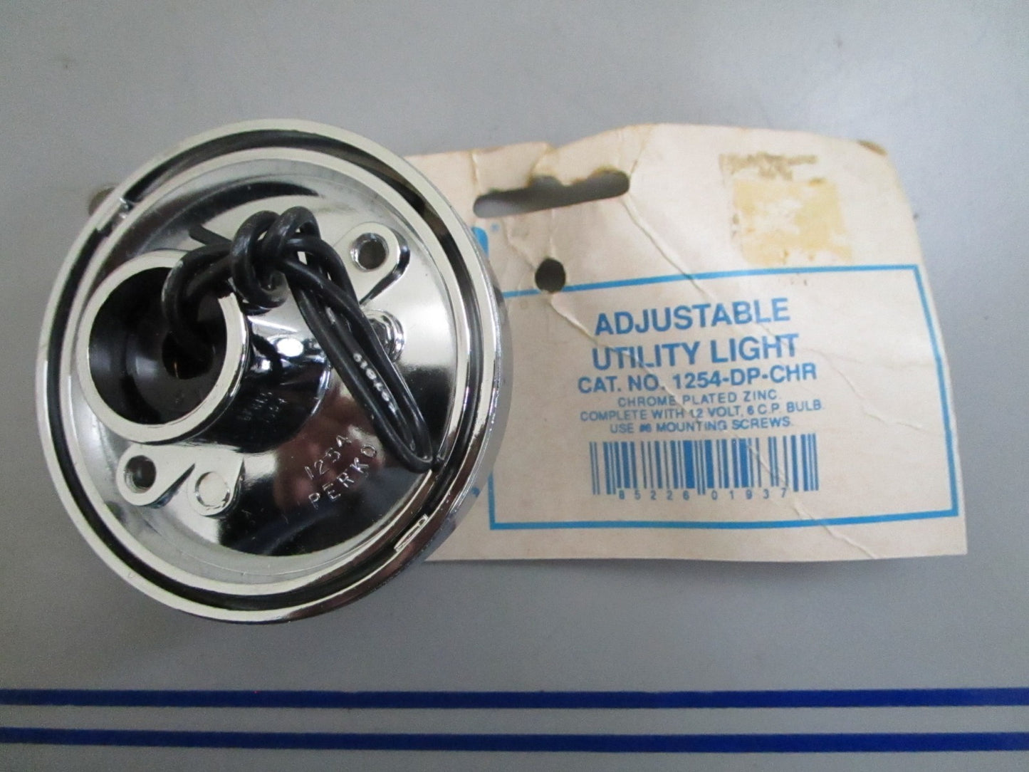 *NEW* 0820 Perko Adjustable Utility Light 1254-DP-CHR