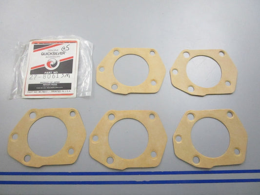 NEW OEM (LOT OF 5) 27-80613M Mercury Quicksilver Gasket 0810