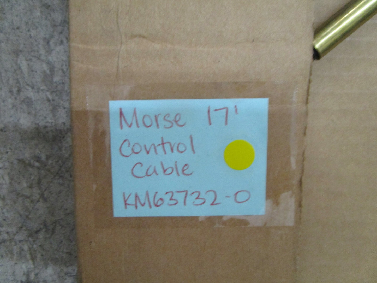 *NEW* 0820 Morse Controls 17' Control Cable KM63732-0