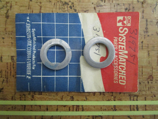 *NEW OEM* (LOT OF 2) 0810 OMC Johnson Evinrude Washer 319751 0319751