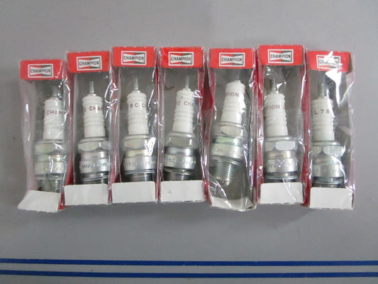 NEW OEM (LOT OF 7) L78C Champion Spark Plug 0820