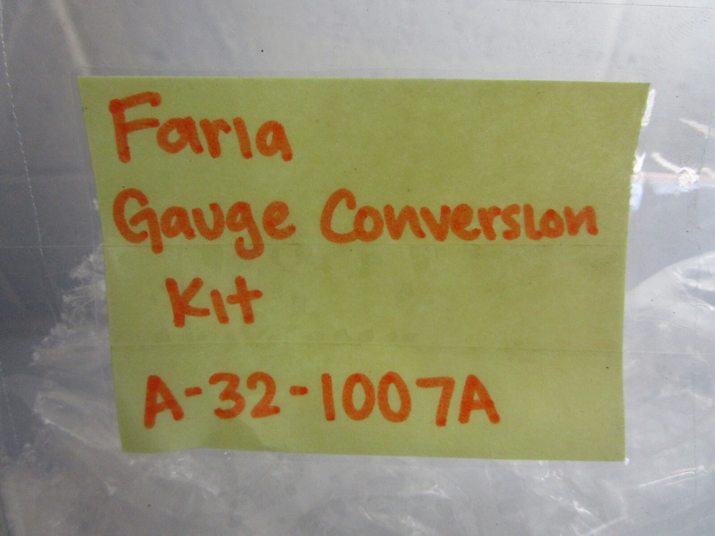 *NEW* 0820 Faria Gauge Conversion Kit A-32-1007A