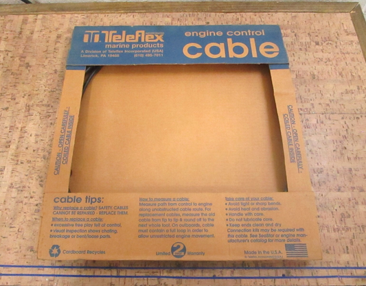 *NEW* 0780 Teleflex 7FT Cable Control CC21007