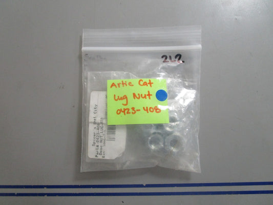 *NEW OEM* (LOT OF 2) 0810 Arctic Cat Lug Nut 0423-408