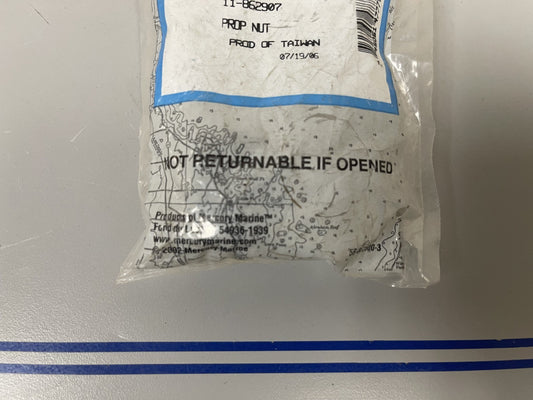NEW OEM Mercury 11-862907 Propeller Nut 0670
