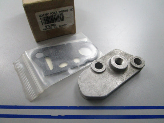 *NEW OEM* 0810 Generac Oil Blokoff Adapter 072709