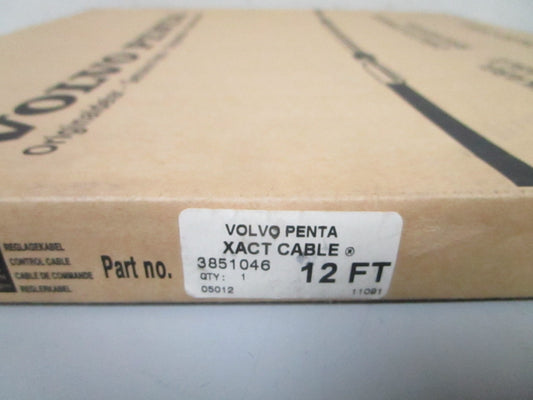 *NEW OEM* 0720 Mercury Quicksilver 12ft Control Cable 3851046