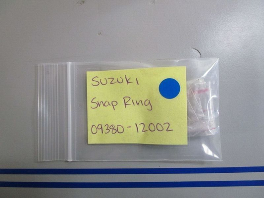 *NEW OEM* (LOT OF 2) 0770 Suzuki Snap Ring 09380-12002