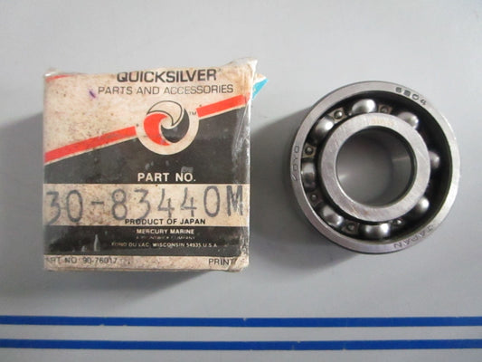 NEW OEM 30-83440M Mercury Quicksilver Ball Bearing 0820