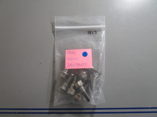 *NEW OEM* (LOT OF 2) 0810 OMC Johnson Evinrude Screw 3854807