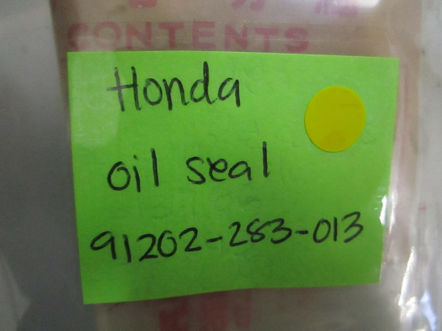*NEW OEM* 0750 Honda OIL SEAL 91202-283-013
