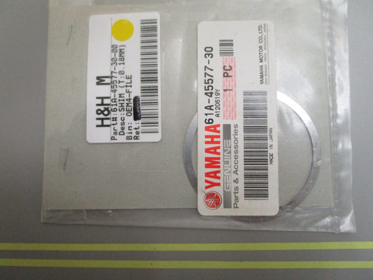 *NEW OEM* 0810 Yamaha (T:0.18MM) Shim 61A-45577-30-00