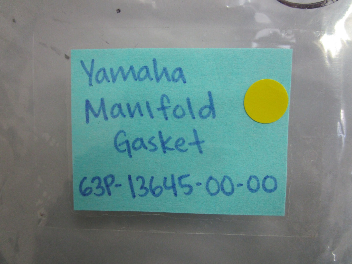 *NEW OEM* 0810 Yamaha Manifold Gasket 63R-13645-00-00