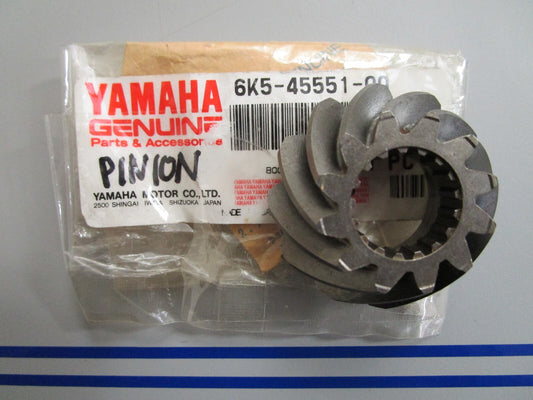 *NEW OEM* 0820 Yamaha 12T Pinion 6K5-45551-00-00
