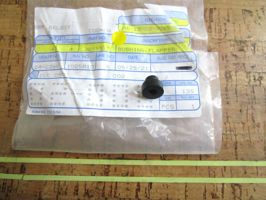 *NEW OEM* 0750 OMC Johnson Evinrude BUSHING, FLAPPER 3855517