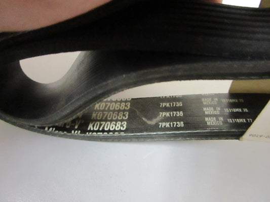 NEW K070683 Gates Micro-V 15/16" x 68 ⅞" Serpentine Belt 0720