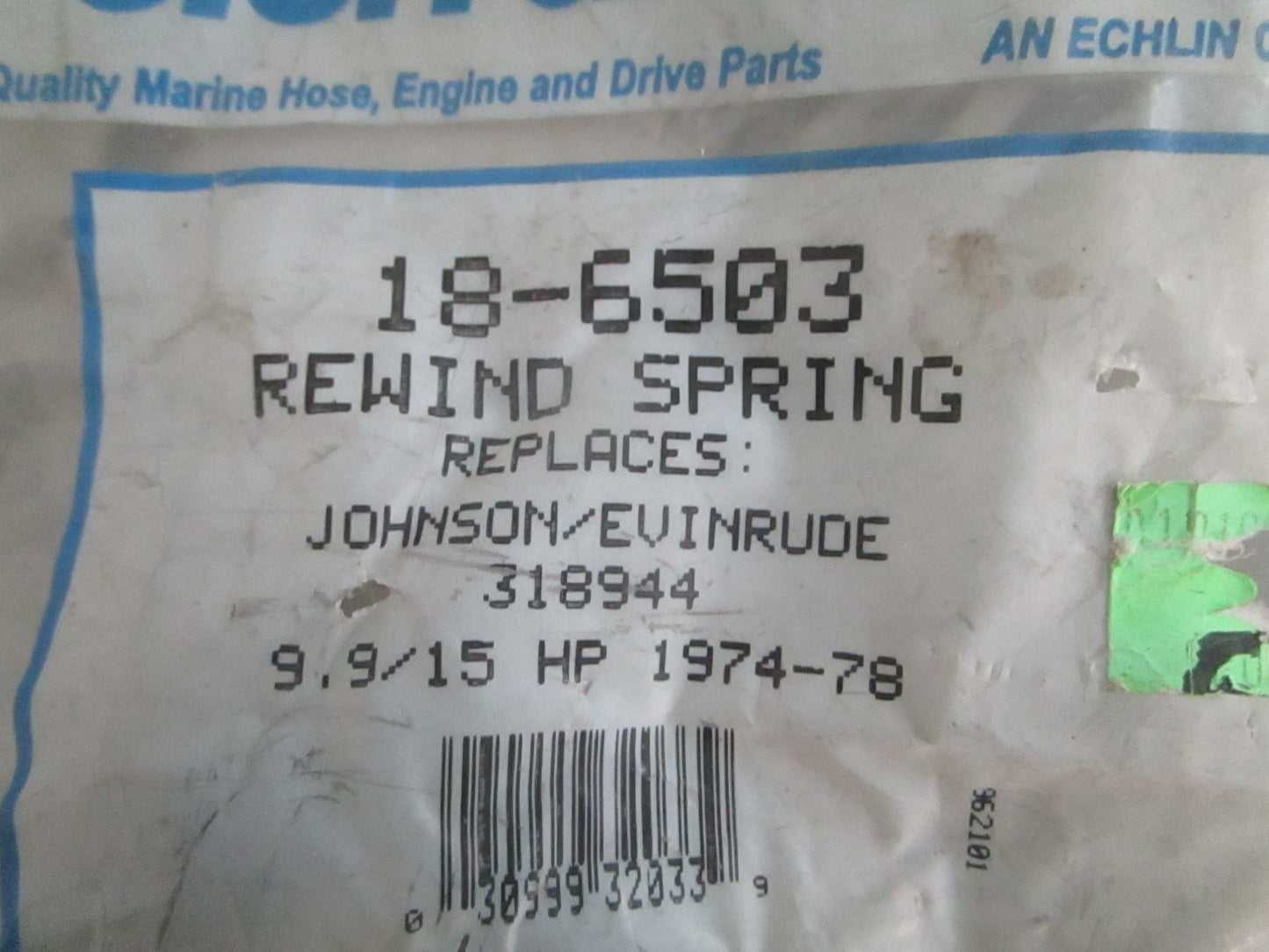 *NEW* 0820 Sierra Rewind Spring 18-6503 Replaces: 318944