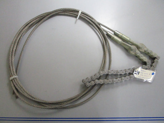 *NEW* 0820 Edson 9ft. Wire & 2ft Chain Assy 2B2D9 (77200)