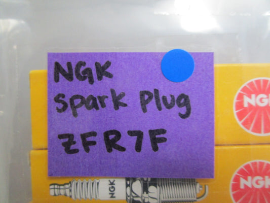 *NEW* (LOT OF 6) 0810 NGK Spark Plug ZFR7F