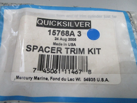 *NEW OEM* 0810 Mercury Quicksilver Spacer Trim Kit 15768A 3