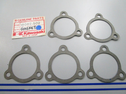 NEW OEM (LOT OF 5) Kawasaki 16062-502 Gasket 0810