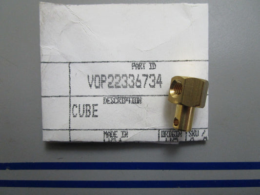 *NEW OEM* 0770 Volvo Penta Shift Cable End Cube 22336734