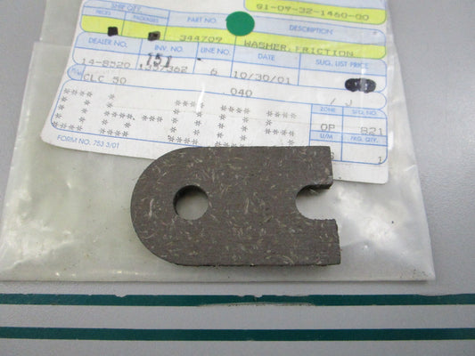 NEW OEM 344709 0344709 OMC Johnson Evinrude Friction Washer 0810
