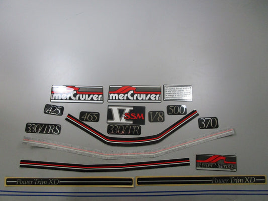 *NEW OEM* 0810 Mercury Quicksilver SSM Decal Set 37-14489A90