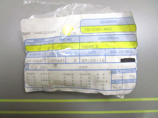 *NEW OEM* 0750 OMC Johnson Evinrude HANDLE 328767 0328767