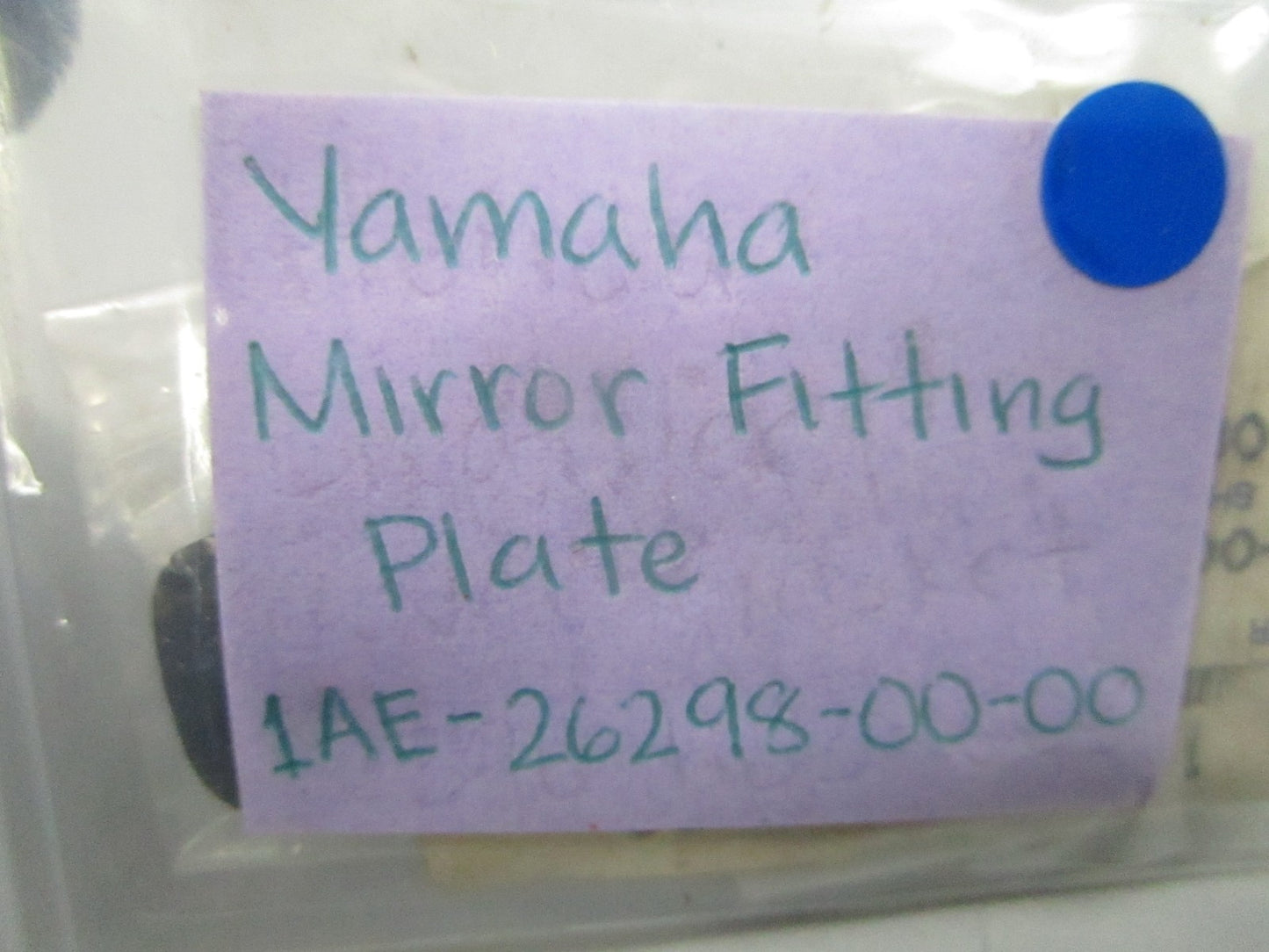 *NEW OEM* 0810 Yamaha Mirror Fitting Plate 1AE-26298-00-00