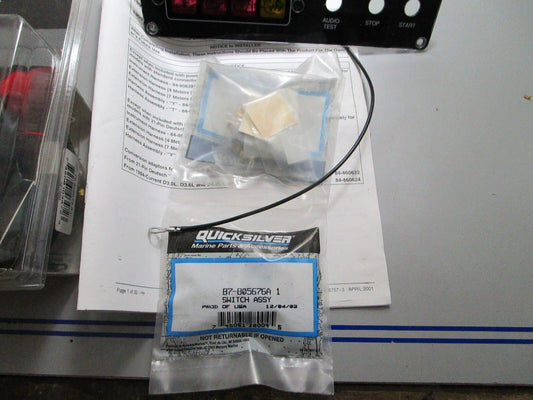 *NEW OEM* 0810 Mercury Quicksilver 4.2L Flagship Instrument Set 79-859704A1