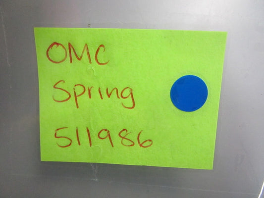 *NEW OEM* 0810 OMC Johnson Evinrude Spring 511986 0511986